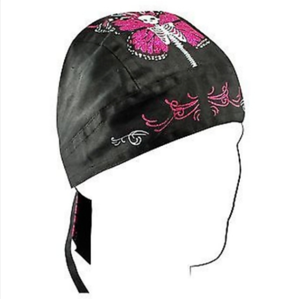 Skull Butterfly Highway Honey FLYDANNA Bandana